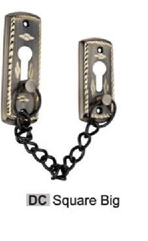 Square Big Brass Door Chain