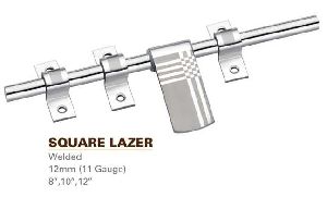 Square Lazer Stainless Steel Door Latch