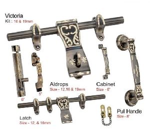 Victoria Brass Door Kit