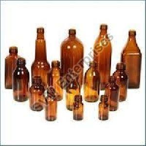 Glass Syrup Bottle