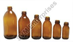 Glass Syrup Bottle