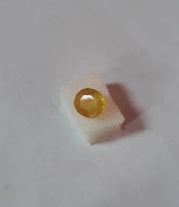 natural nigeria yellow sapphire
