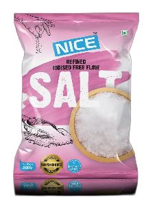 refined iodised free flow salt