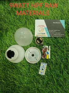9W LED Bulb Raw Material