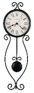 Round Wrought Metal Wall Clock