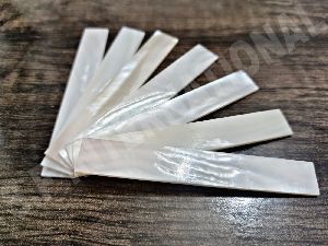White Mother Of Pearl Guitar Saddle Blanks