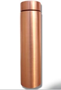 Cylindrical Copper Water Bottle