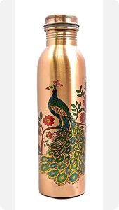 Mayur Printed Copper Water Bottle