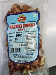 100 Gm Peanut Chikki Minis