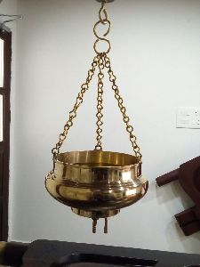 Brass Sirodhara Vessel