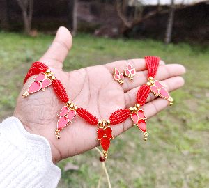assamese traditional design golpata set