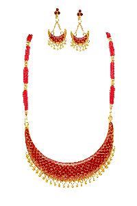 assamese traditional meenakari  jewellery