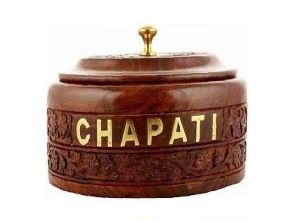 Wooden Sheesham Chapati Box