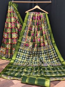 pure cotton patola saree