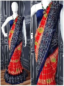 SEMI GERGETTE SAREE