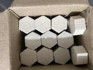 Alumina ceramic hexagonal tile