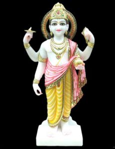 Marble Dhanvantari Statue