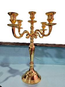 Gold Candle Holder