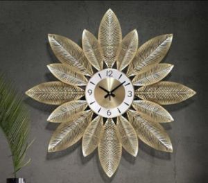 Leaf Wall Clock