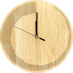 Wooden Wall Clock Custom Shape MDF Wall Clock From Tradnary