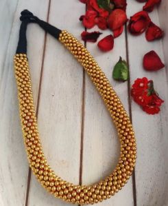 Gold Toned Necklace Set