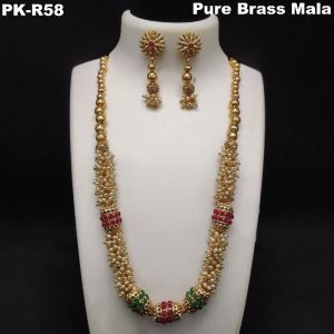 Pure Brass Mala