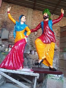 Punjabi Bhangra Statue