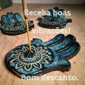 Hamsa Incense Stick Holder