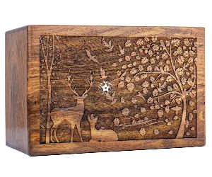 Sheesham Wood URN Box