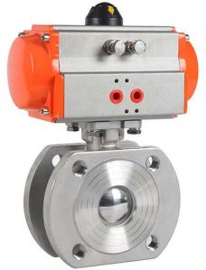 Pneumatic Actuator  Wafer Type Ball Valve