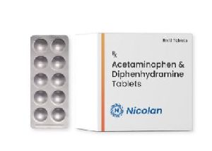 Acetaminophen and Diphenhydramine Tablets