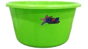 50L Green Plastic Tub