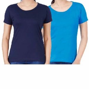 Ladies Round Neck T-shirts