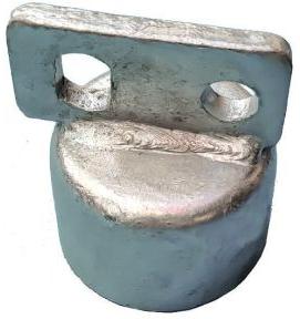 2 Hole Galvanised Steel Rail End Cap