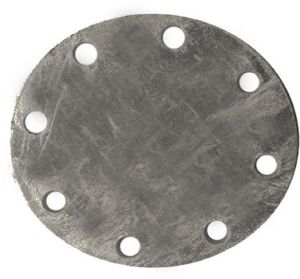 Galvanised Steel Round Flange Base Plate