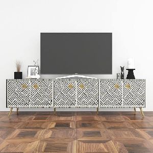 Bone inlay TV Cabinet