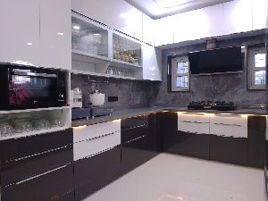 l shaped modular kitchen