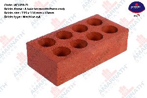 Red 8 Hollow Clay Brick