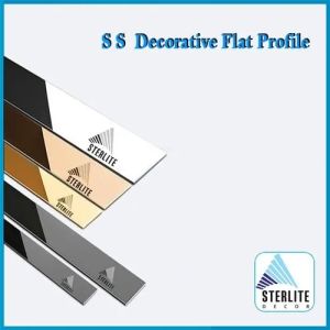 Stainless Steel Decorative Flat Profile