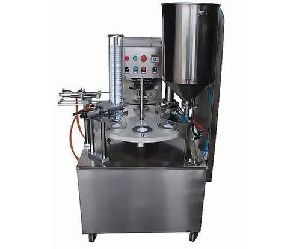 Curd Filling And Sealing Machine