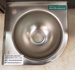 304 Stainless Steel Corner Wash Basin