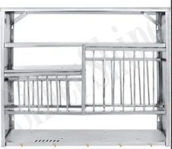 15 Kg Capacity Stainless Steel Wall Mounted Dish Rack