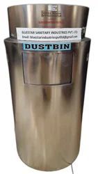 Stainless Steel Outdoor Dustbin