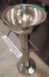 Stainless Steel Pedestal With Basin