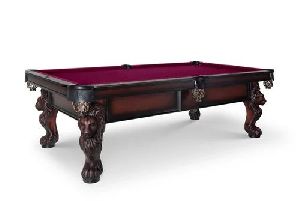 Antique Pool Table 8x4 Ft