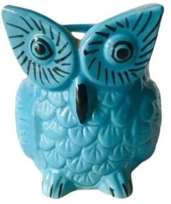 Ceramic Owl Pot