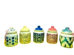 Ceramic Spice Jar Set