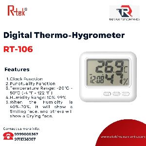 r-tek rt106 thermo hygrometer