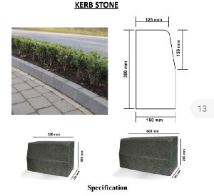 Concrete kerb stone