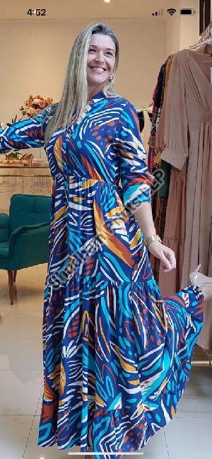 Rayon Long One Piece Dresses